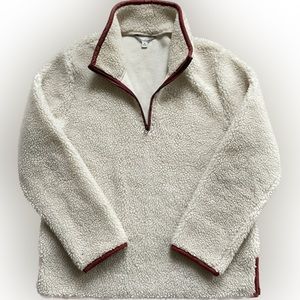 L.L. Bean Sherpa Fleece 1/4 Zip Sweater